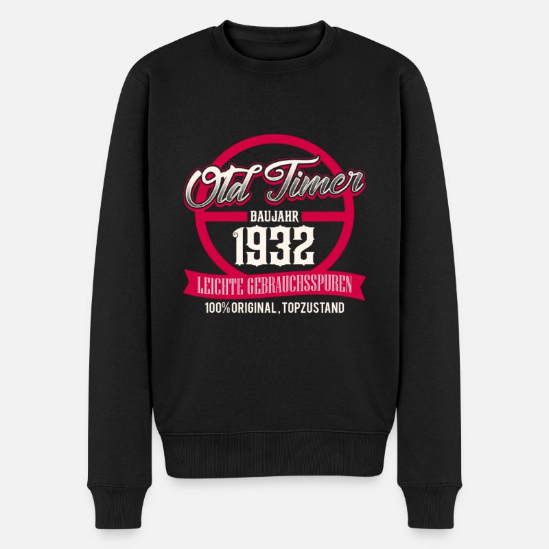 Oldtimer - Baujahr 1932 - Topzustand - DE - Männer Premium Bio Pullover - Schwarz