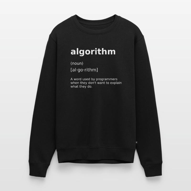 Programmation Informatique Algorithme Informatique Pull Premium bio Homme
