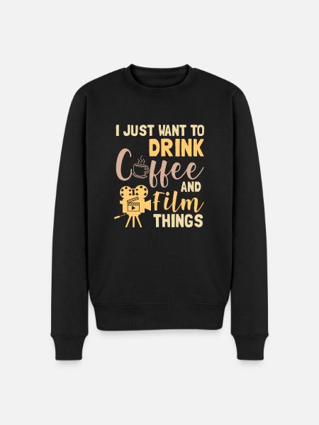 Films Film Studies Gift - Men's Premium Organic Jumper - black