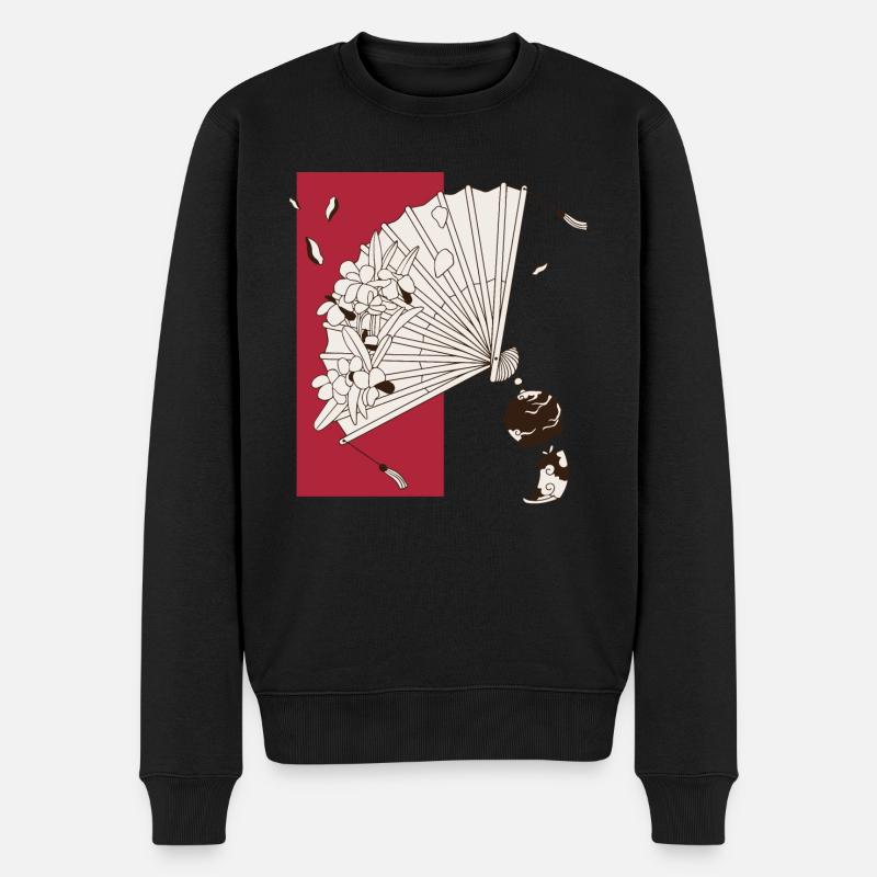 Art du Japon - Art Japonais - Pull Premium bio Homme - noir