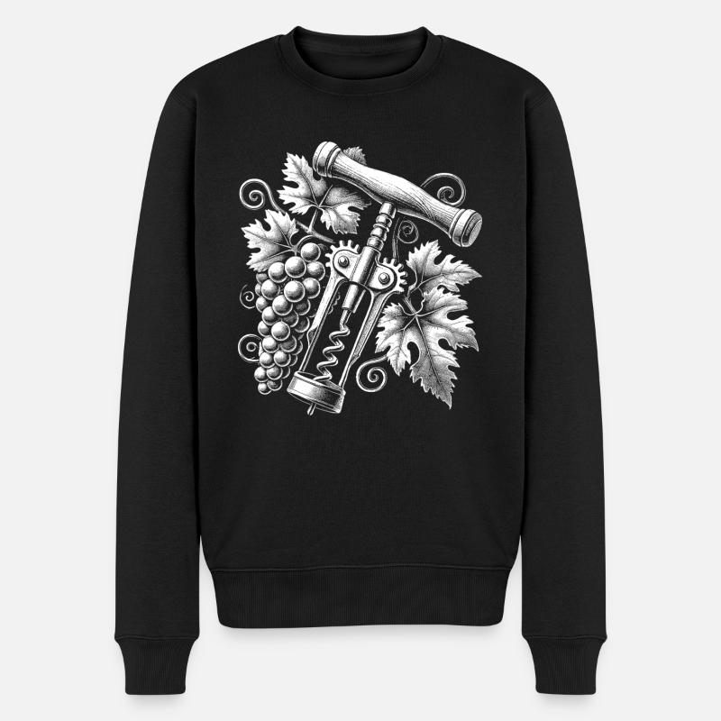 Raisin - Pull Premium bio Homme - noir