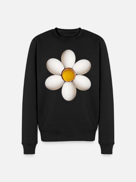 Fleur d’oeuf - Pull Premium bio Homme - noir