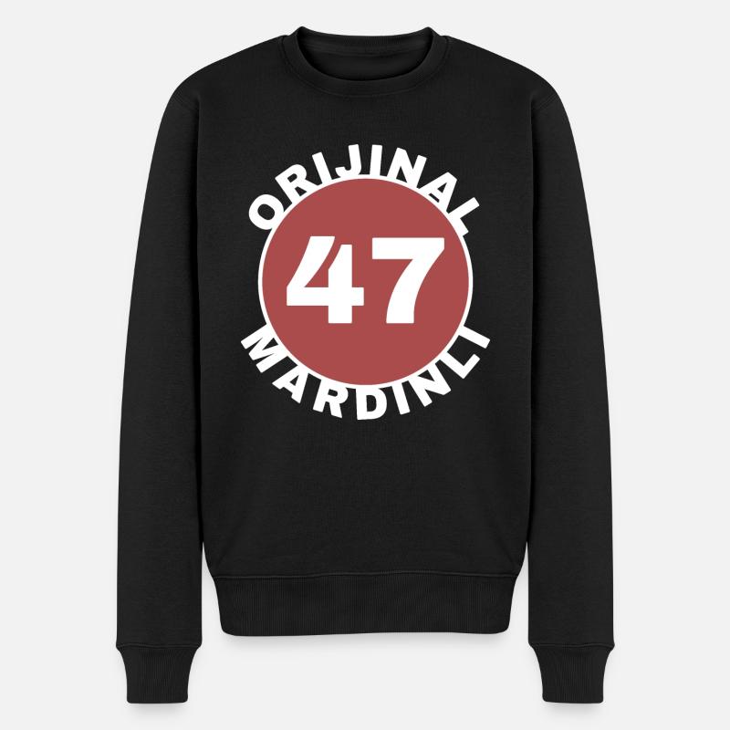 mardi - Pull Premium bio Homme - noir