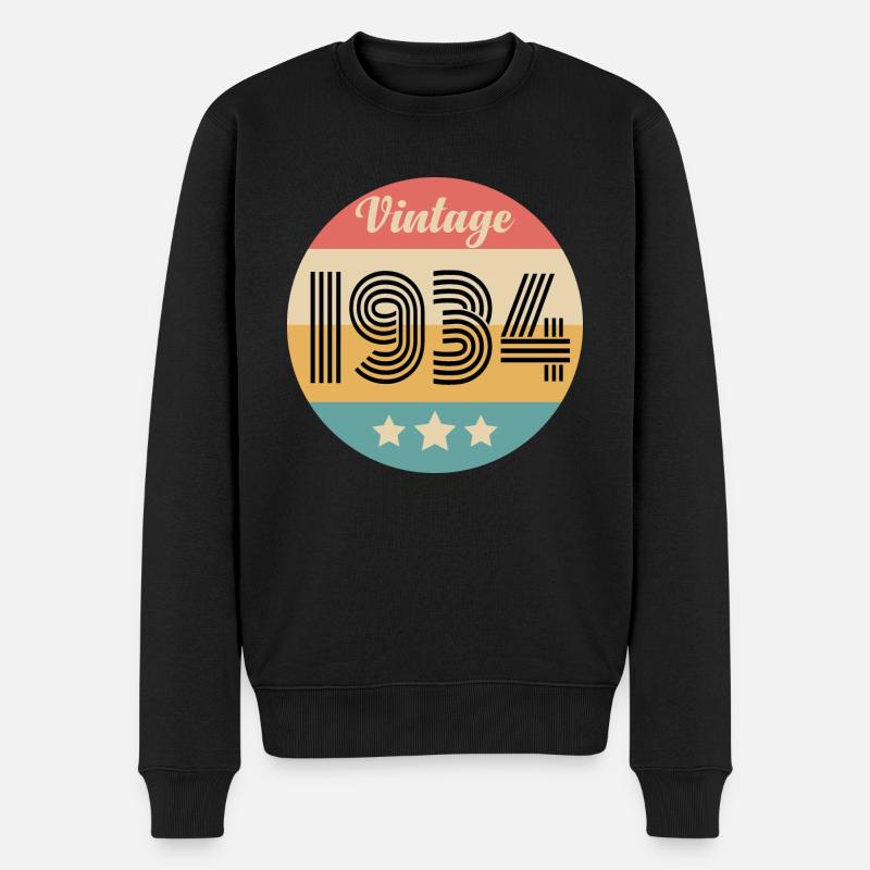 millésime 1934 - Pull Premium bio Homme - noir