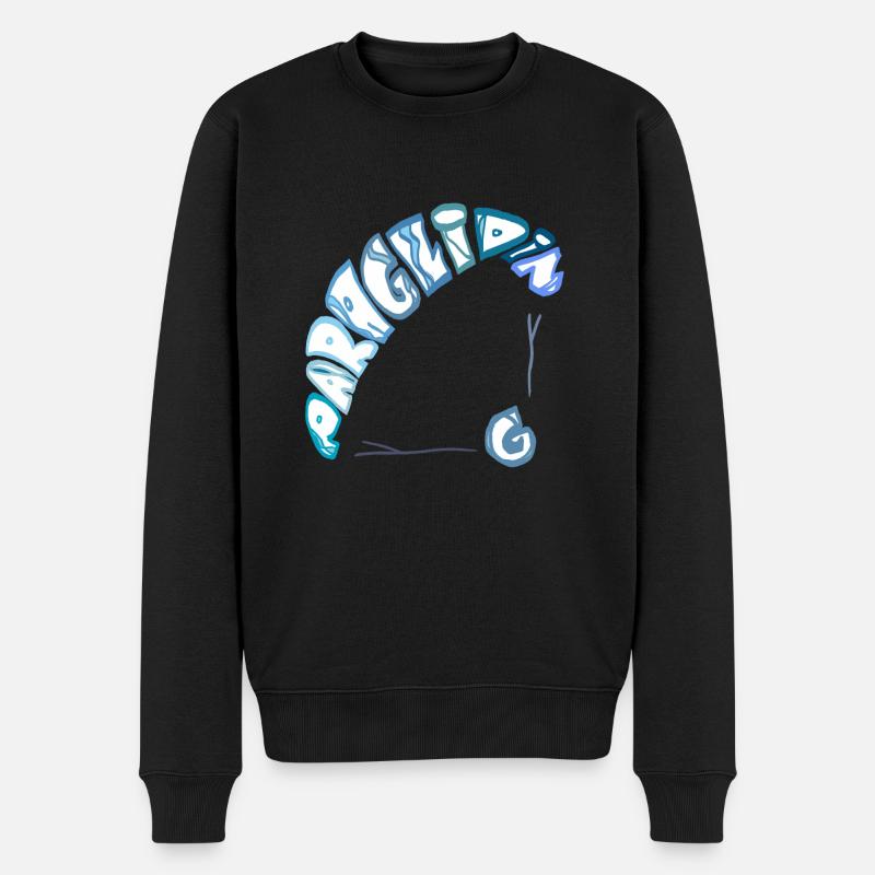 parapente - Pull Premium bio Homme - noir