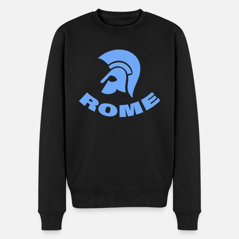 ROME - Pull Premium bio Homme - noir