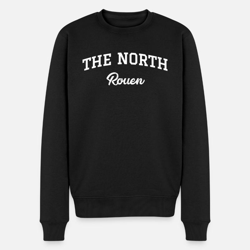 THE NORTH Rouen - Pull Premium bio Homme - noir