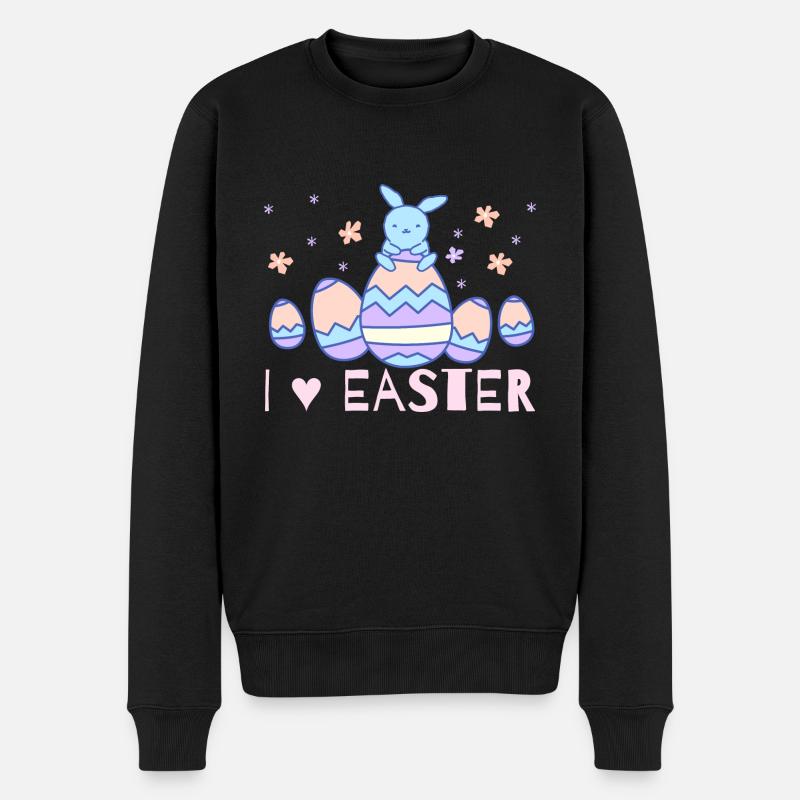 Ostertag - Männer Premium Bio Pullover - Schwarz