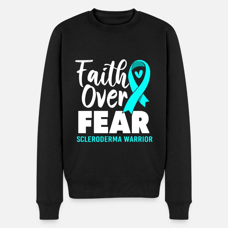 Scleroderma - Men's Premium Organic Jumper - black