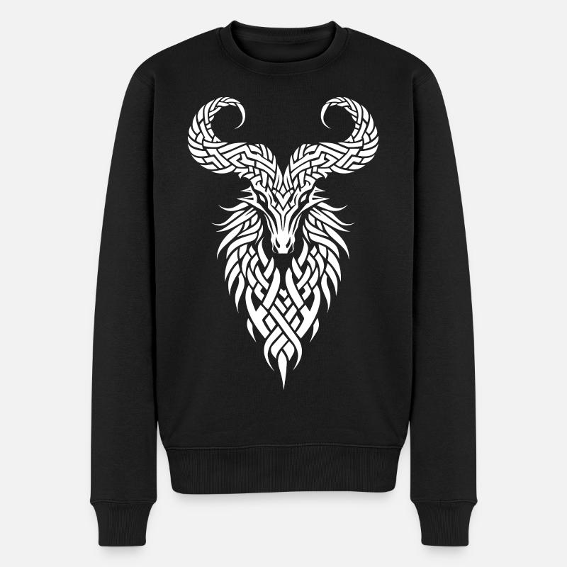 Illustration symbole celtique - Pull Premium bio Homme - noir