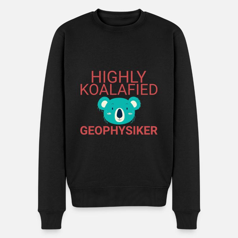 Géophysicien Koalafied Geophysics - Pull Premium bio Homme - noir