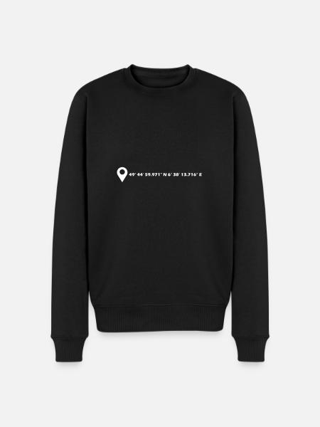Coordonnées de Trèves - Pull Premium bio Homme - noir