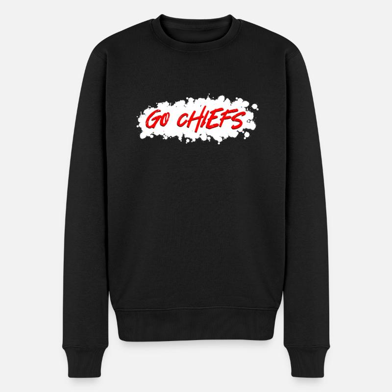 Allez les chefs - Pull Premium bio Homme - noir