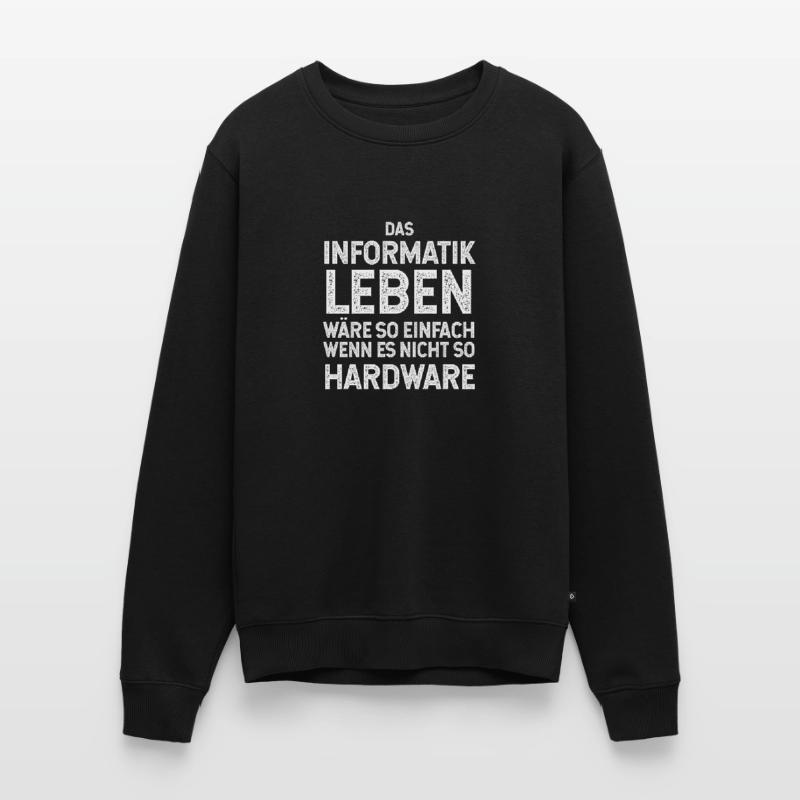 informatik, informatiker, code, programmierer Männer Premium Bio Pullover