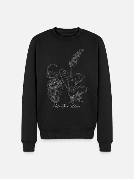 Nepenthes villosa - Men's Premium Organic Jumper - black