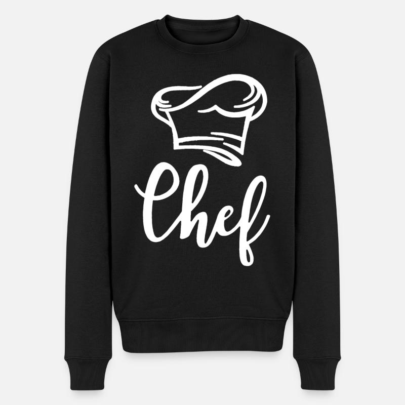 Chef Koch Küchenchef - Pull Premium bio Homme - noir