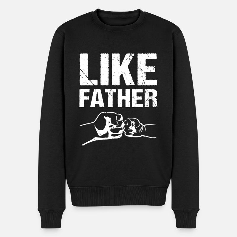 Comme Père Comme Fils - Pull Premium bio Homme - noir