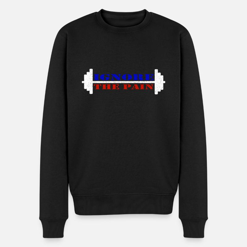 Ignorez la douleur - Pull Premium bio Homme - noir