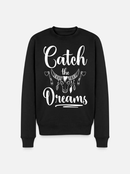 Dream Dreamer Dream - Men's Premium Organic Jumper - black