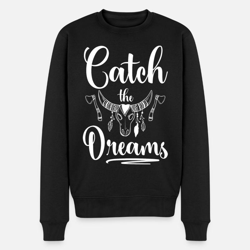 Rêve Rêveur Rêve - Pull Premium bio Homme - noir