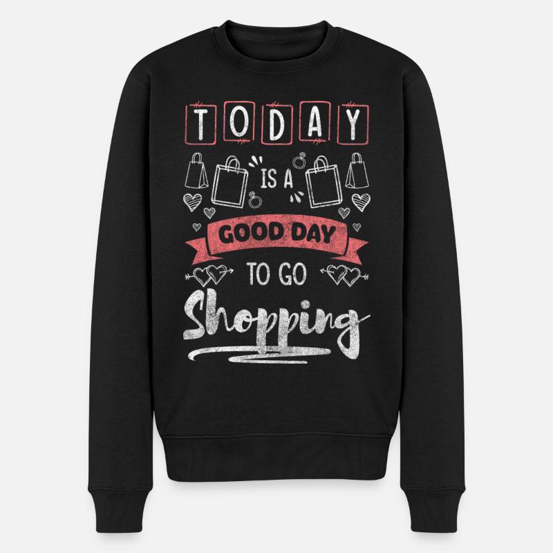 Shopping Achat Cadeau Queen - Pull Premium bio Homme - noir