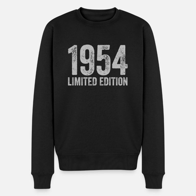 Millésime 1954 édition limitée anniversaire - Pull Premium bio Homme - noir