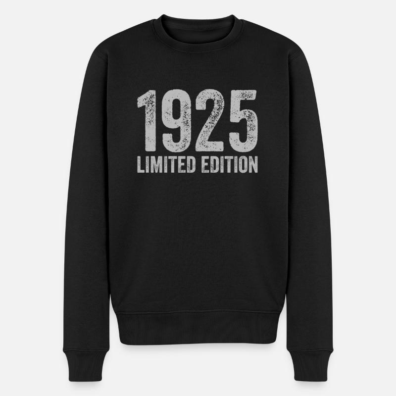 Millésime 1925 édition limitée anniversaire - Pull Premium bio Homme - noir