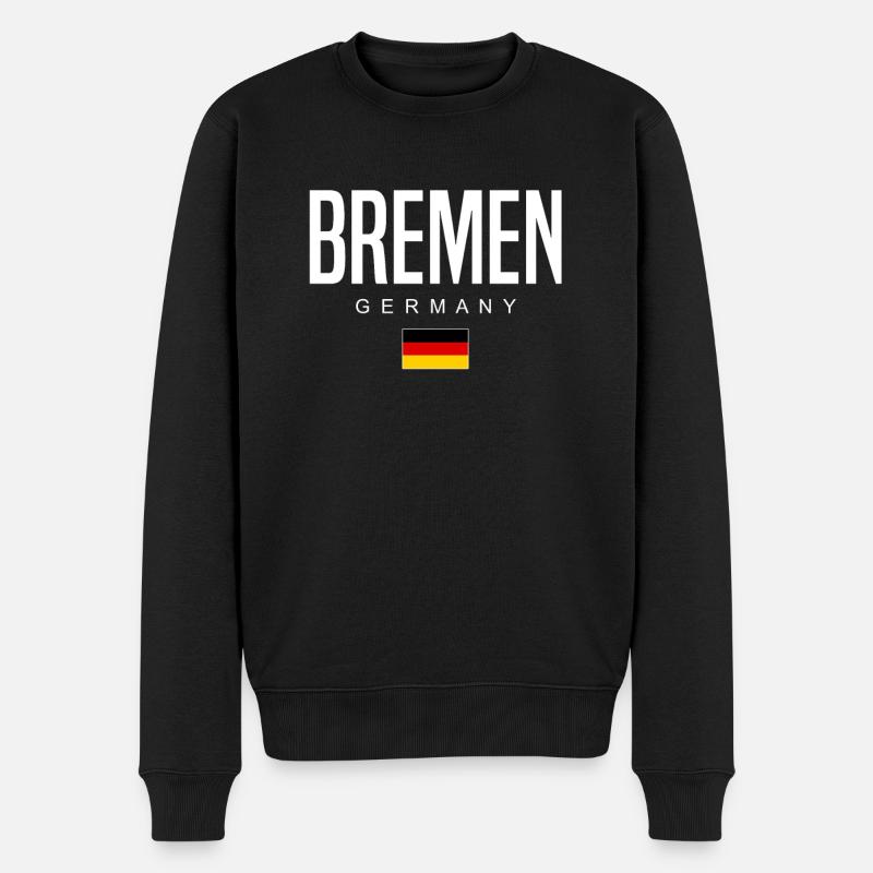 Brême - Pull Premium bio Homme - noir