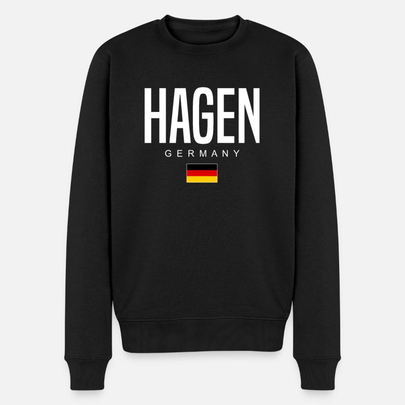 Hagen - Pull Premium bio Homme - noir