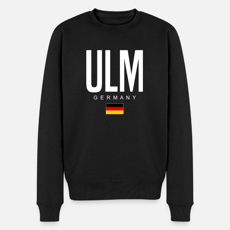 Ulm - Pull Premium bio Homme - noir