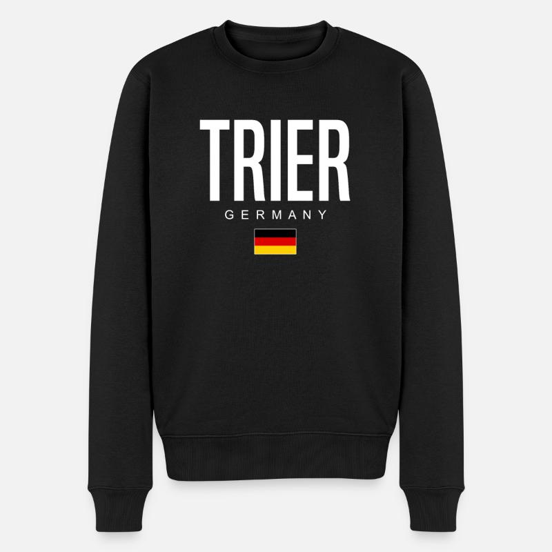 Trèves - Pull Premium bio Homme - noir