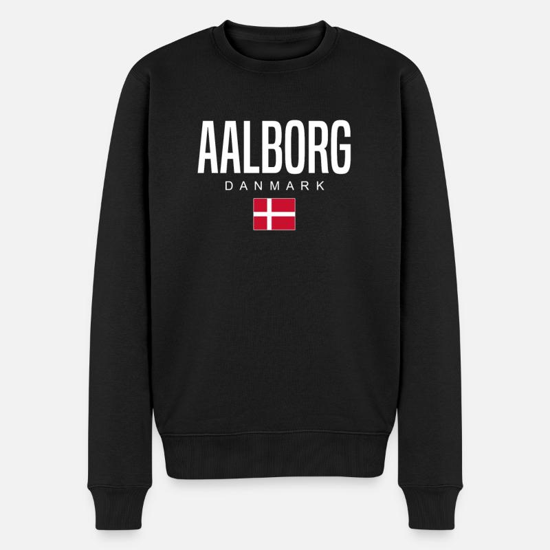 Aalborg, Danemark - Pull Premium bio Homme - noir