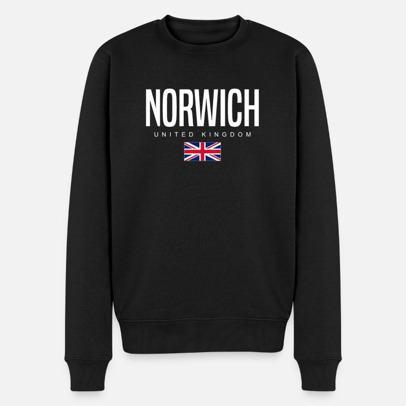 Norwich, Royaume-Uni - Pull Premium bio Homme - noir