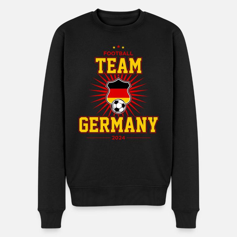 Équipe d’Allemagne - Pull Premium bio Homme - noir
