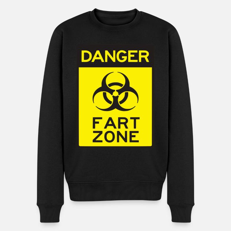 Fartzone - Männer Premium Bio Pullover - Schwarz