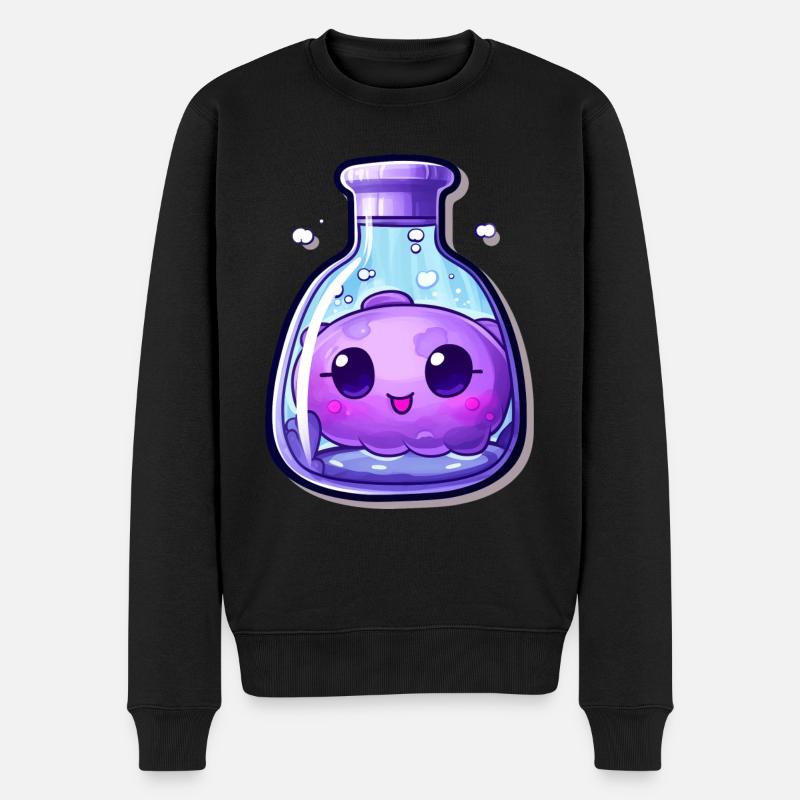 Potion Kawaii mignonne - Pull Premium bio Homme - noir