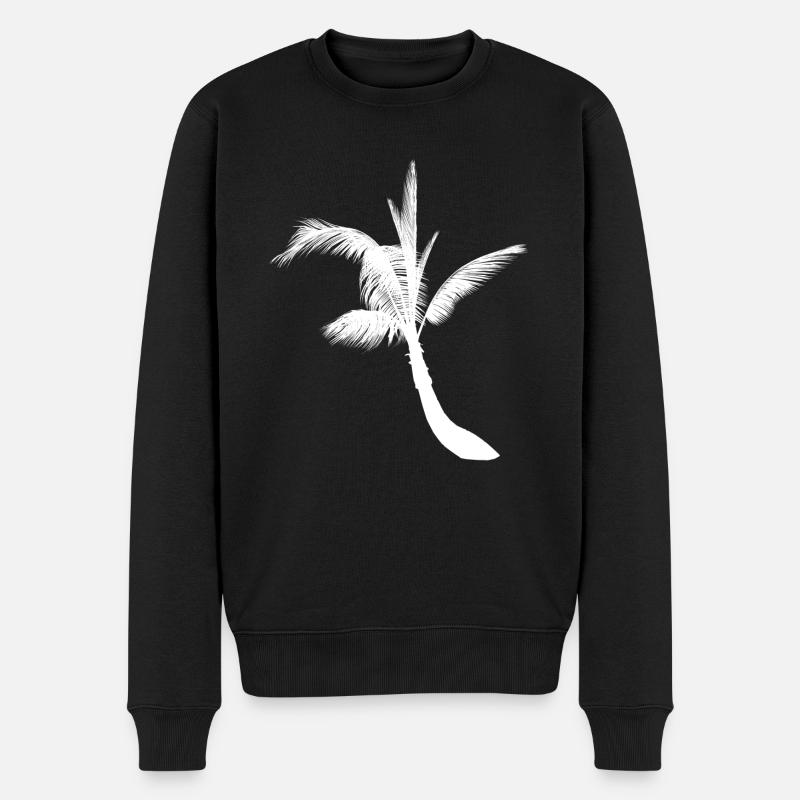 Palmier palmier - Pull Premium bio Homme - noir