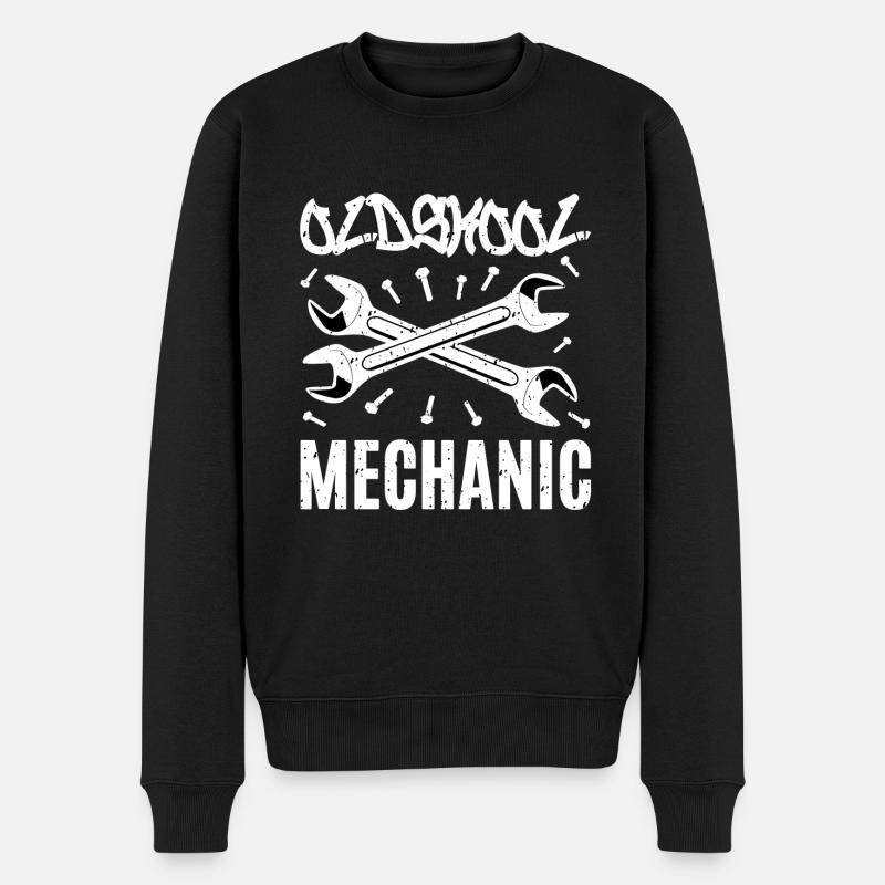Mécanicien - Pull Premium bio Homme - noir