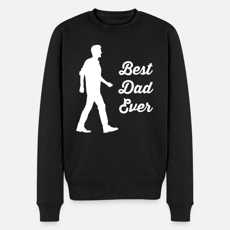 Père - Pull Premium bio Homme - noir