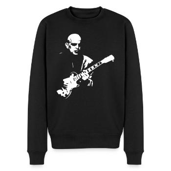 Nosferatu Felsen - Männer Premium Bio Pullover - Schwarz - Vorne - Nico (187cm)