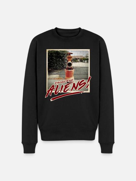 Aliens 7 - Men's Premium Organic Jumper - black