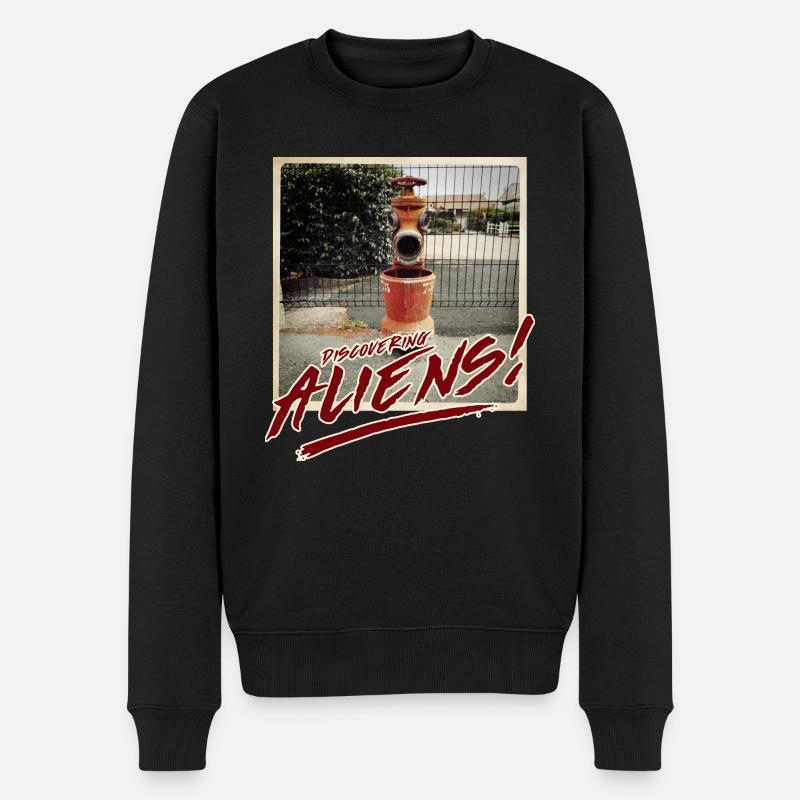 Étrangers 7 - Pull Premium bio Homme - noir