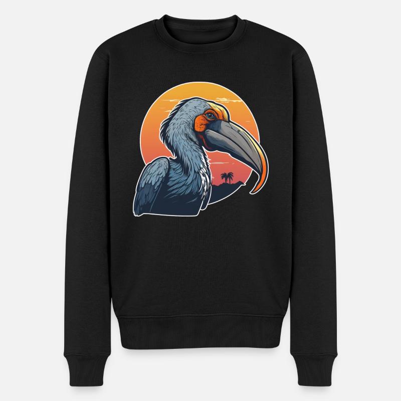 Abu-markub - Pull Premium bio Homme - noir