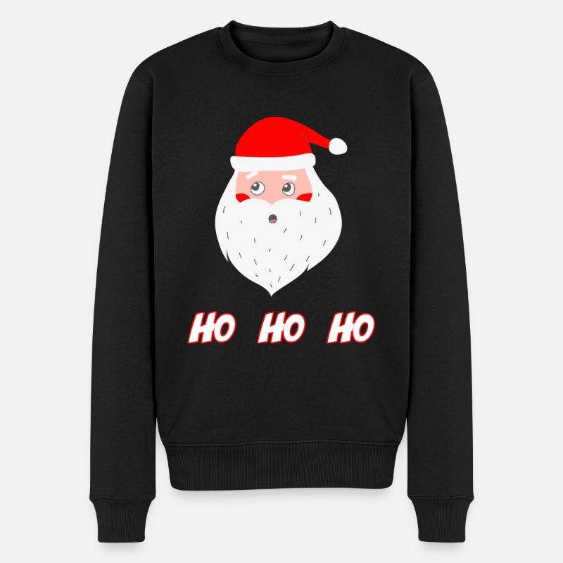 Ho Ho Ho - Pull Premium bio Homme - noir