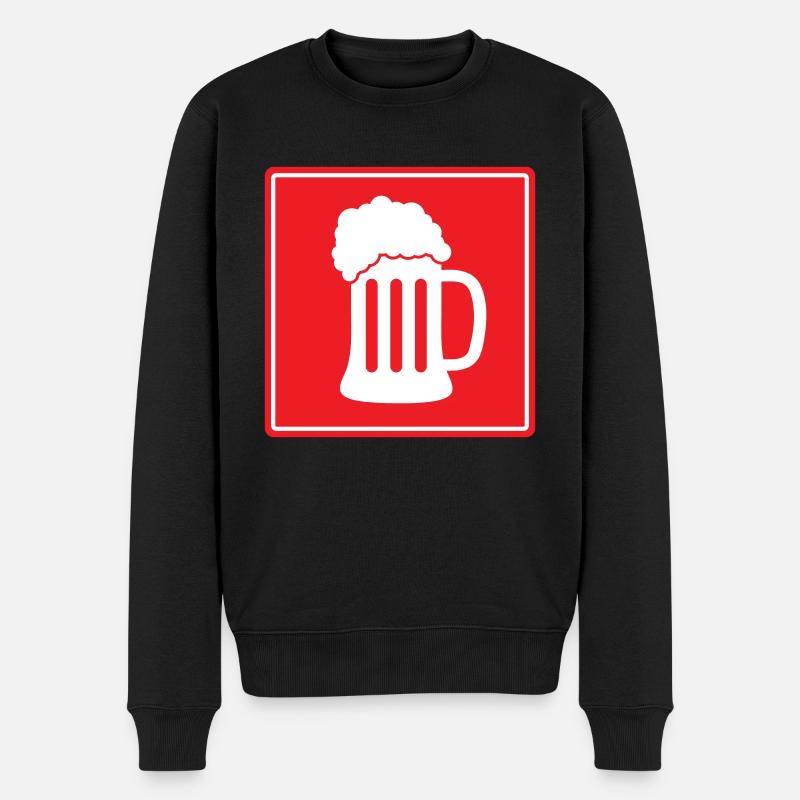 Bière extincteur de soif - Pull Premium bio Homme - noir
