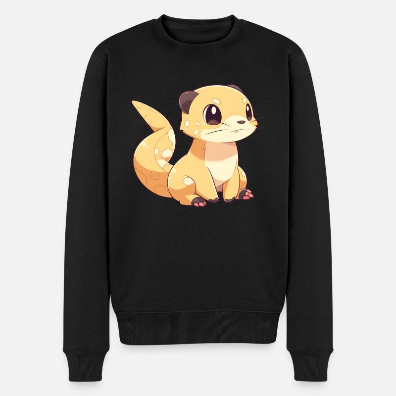 Mungo - Männer Premium Bio Pullover - Schwarz