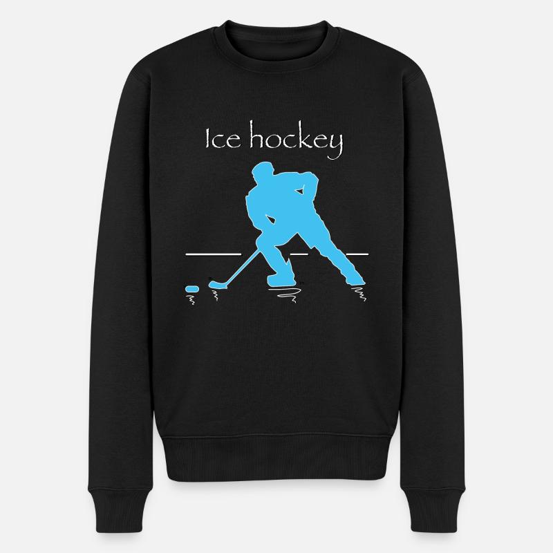 ice hockey - Pull Premium bio Homme - noir