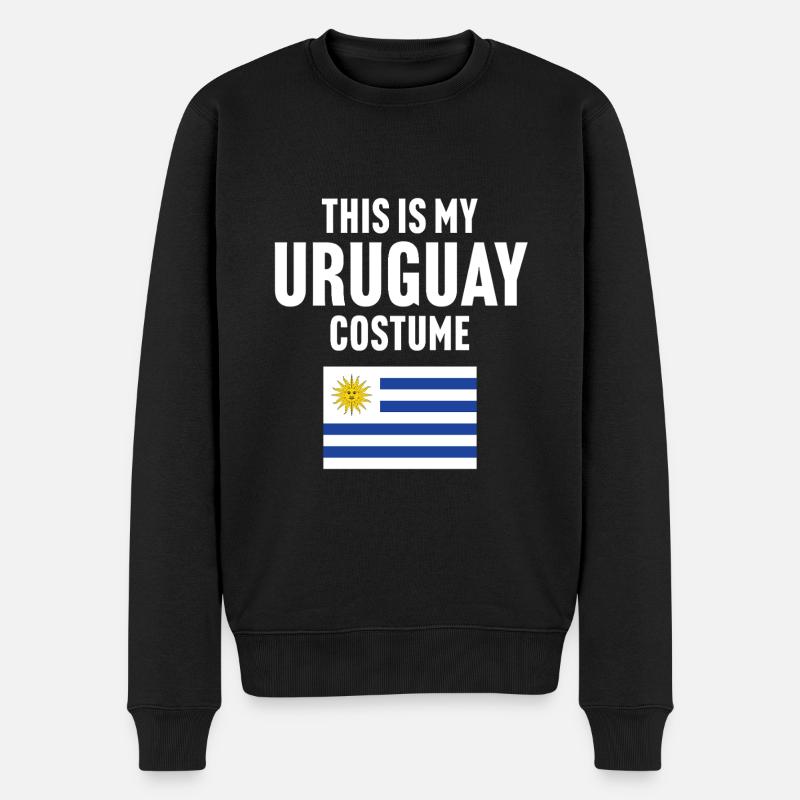 Ce costume de mon Uruguay - Pull Premium bio Homme - noir