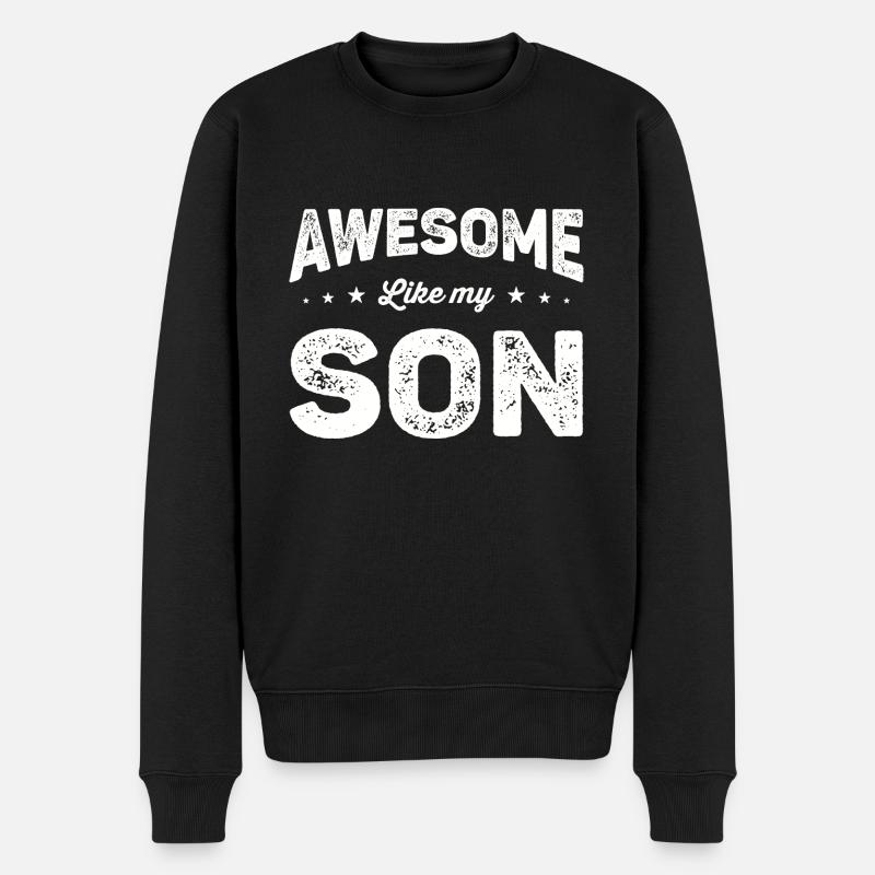 Génial comme mon fils - Pull Premium bio Homme - noir