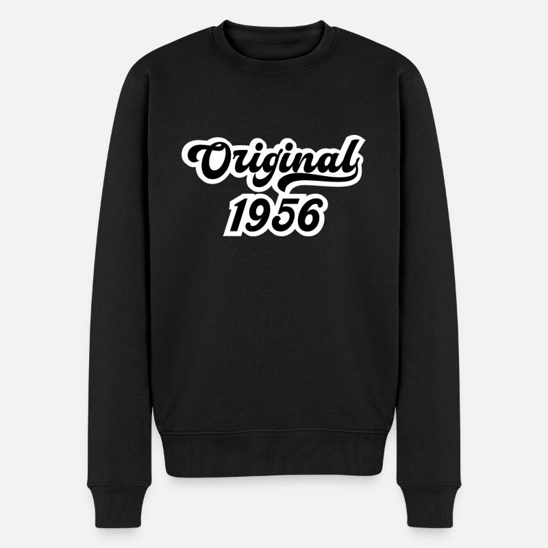 1956 Anniversaire - Pull Premium bio Homme - noir